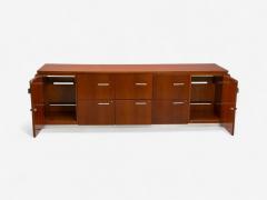 Steelcase Cherrywood Steel Sideboard USA 2000s - 4158438