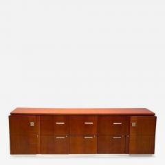 Steelcase Cherrywood Steel Sideboard USA 2000s - 4159323