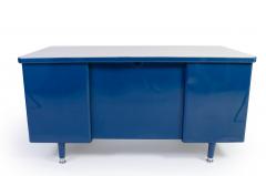 Steelcase Co Marine Blue Steelcase Tanker Desk - 247599