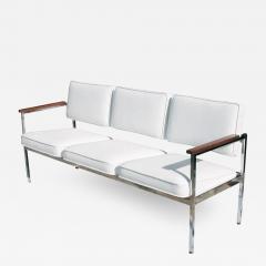 Steelcase Co Vintage Mid Century Steel Case Three Seat Sofa - 2636969