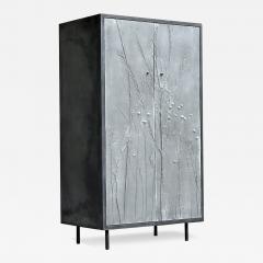 Stefan Buxbaum BLACK NIGHT cast concrete cabinet - 3098283