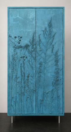 Stefan Buxbaum BLUE MEADOW tall concrete cabinet - 4578320