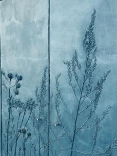 Stefan Buxbaum BLUE MEADOW tall concrete cabinet - 4578322