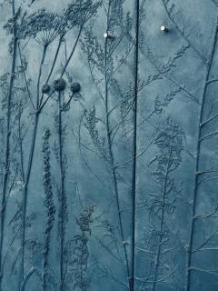 Stefan Buxbaum BLUE MEADOW tall concrete cabinet - 4578323