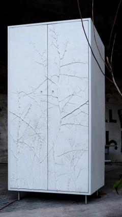 Stefan Buxbaum FOREST SPRING cast concrete tall cabinet - 3240661