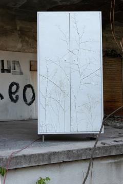 Stefan Buxbaum FOREST SPRING cast concrete tall cabinet - 3240664
