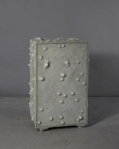 Stefan Buxbaum STELLARIS cast concrete small cubpard cabinet - 2339453