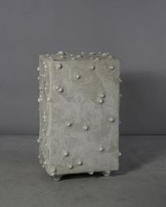 Stefan Buxbaum STELLARIS cast concrete small cubpard cabinet - 2339456