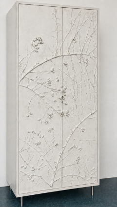Stefan Buxbaum WILDE ROSE tall concrete cabinet - 4578327