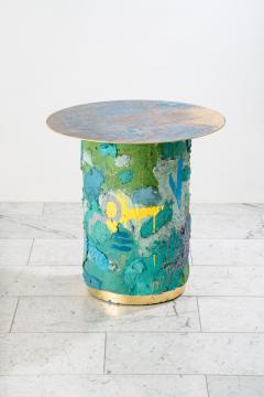 Stefan Rurak Stefan Rurak Action Series Concrete and Brass Occasional Table USA 2023 - 4035319