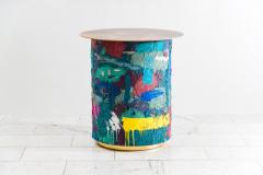 Stefan Rurak Stefan Rurak Action Series Concrete and Steel Occasional Table USA 2022 - 4035240