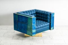 Stefan Rurak Stefan Rurak Patchwork Brass Club Chairs II USA 2023 - 4035277