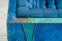 Stefan Rurak Stefan Rurak Patchwork Brass Club Chairs II USA 2023 - 4035338