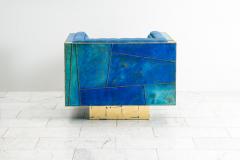 Stefan Rurak Stefan Rurak Patchwork Brass Club Chairs II USA 2023 - 4035344
