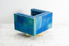 Stefan Rurak Stefan Rurak Patchwork Brass Club Chairs II USA 2023 - 4035356