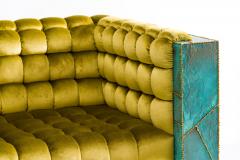 Stefan Rurak Stefan Rurak Patchwork Brass Club Chairs USA 2022 - 4035269