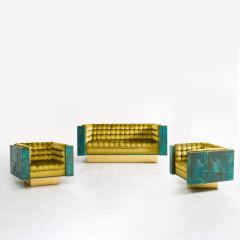 Stefan Rurak Stefan Rurak Patchwork Brass Settee USA 2022 - 4035273