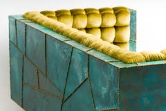 Stefan Rurak Stefan Rurak Patchwork Brass Settee USA 2022 - 4035329