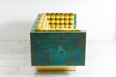 Stefan Rurak Stefan Rurak Patchwork Brass Settee USA 2022 - 4035332