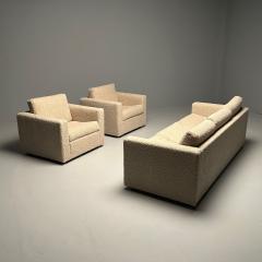 Stendig Co Stendig Living Room Sofa Pair of Cube Chairs New Boucle Switzerland Labeled - 3382431