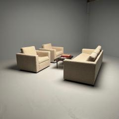 Stendig Co Stendig Living Room Sofa Pair of Cube Chairs New Boucle Switzerland Labeled - 3382433