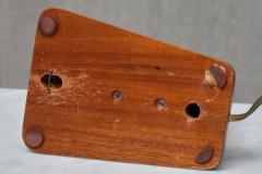 Steneby Hemsl jdsf rening Sculptural Steneby Hemsl jdsf rening Table Lamp in Teak Swedish Modern 1950s - 4557494