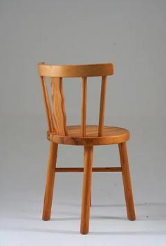 Steneby Hemsl jdsf rening Set of Five Swedish Chairs in Pine by Steneby Hemsl jd - 3244863
