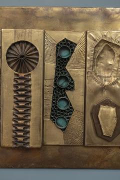 Stephen Chun Brutalist Abstract Wall Sculpture - 2911766