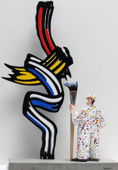 Stephen Hansen Brushstroke Sculpture Lichtenstein 2023 - 3289477