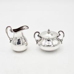 Sterling Cream and Sugar Mexico circa 1930 - 4368985