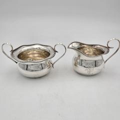 Sterling Cream and Sugar U S A circa 1920 - 4286432