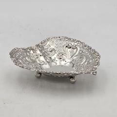 Sterling Heart Shaped Dish U S A circa 1930 - 4392224