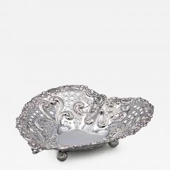 Sterling Heart Shaped Dish U S A circa 1930 - 4393306