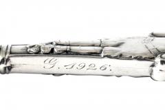 Sterling Silver 3 Piece Baby Set Pattern Love and Luck Webster 1926 - 1311314