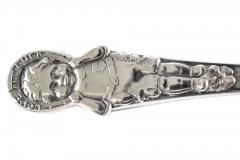 Sterling Silver 3 Piece Baby Set Pattern Love and Luck Webster 1926 - 1311315