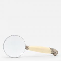 Sterling Silver Bone Magnifying Glass England 1894 - 4379285