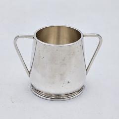 Sterling Silver Cream Sugar U S A circa 1930 - 4436941