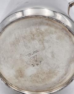 Sterling Silver Cream Sugar U S A circa 1930 - 4436943