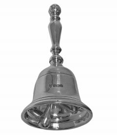 Sterling Silver English Table Bell Georgian style - 2771555