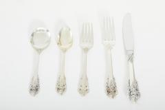 Sterling Silver Flatware Tableware Service for 24 People - 2545103