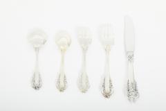 Sterling Silver Flatware Tableware Service for 24 People - 2545104