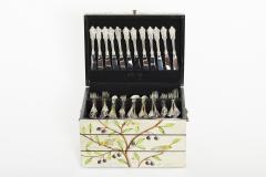 Sterling Silver Flatware Tableware Service for 24 People - 2545111