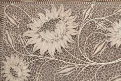 Sterling Silver Floral Filigree Card Case - 4313302