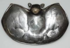 Sterling Silver Flying Bat Vide Poche Trinket Tray - 4348406