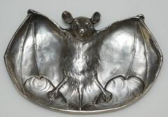 Sterling Silver Flying Bat Vide Poche Trinket Tray - 4348407