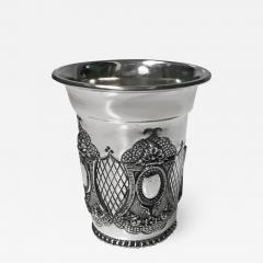 Sterling Silver Kiddush Cup Becher 20th century - 1448615