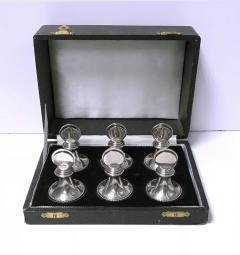 Sterling Silver Menu Place Card Holders Birmingham 1989 - 1111425