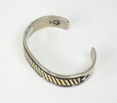 Sterling and gold bracelet by B Morgan Bruce Morgan  - 2618919