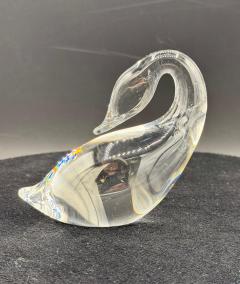 Steuben Glass Goose Gander by Lloyd Atkins 2 Pcs - 4698733