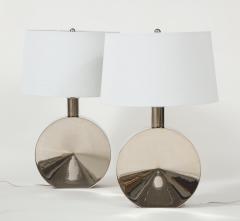 Steve Chase Pair of Chrome Lamps by Steve Chase - 1964572